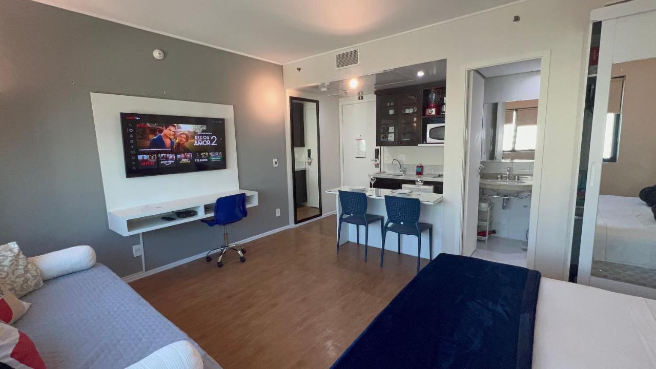 Flat Av. Ibirapuera 2534 C/ Estacionamento Uh1301 Hotell São Paulo Exteriör bild
